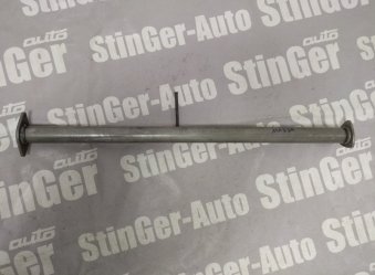 Резонатор прямоточный 'StinGer' Mazda3 1.6-2.0L без банки нержавейка